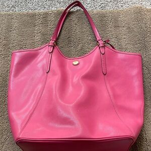 Coach Pink Tote